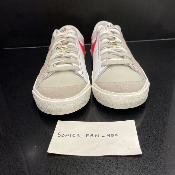 Nike Blazer Low '77 Premium Size 8 Mens Light Bone Gray First Use DH4370 002 - Picture 3 of 11